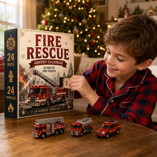 Fire Rescue Advent Calendar with 24 Vehicles