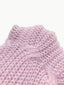 Women's Cable Knit Cardigan with Bow Details and Flared Cuffs