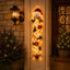 Light-Up Christmas Door Hanger