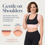 Ergonomic Posture Support Brace - Breathable Back & Shoulder Support