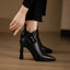 Ankle Boot | Sculptural Heel, Oversized Buckle Detail 1