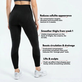 Anti-Cellulite Leggings for Women - Comfortable Compression Fit for Everyday Wear 1