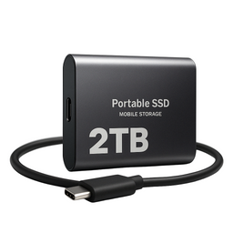 High-Speed External Portable SSD USB-C 1050MB/s