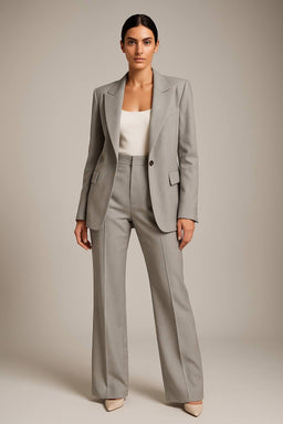 Blazer Pant Set | Wide-Leg Silhouette, Tailored Fit 1