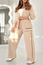 Blazer Set for Women | Single-Button Blazer, Stripe Trim Details 9