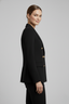 Blazer | Double-Breasted Front, Gold-Tone Buttons 4