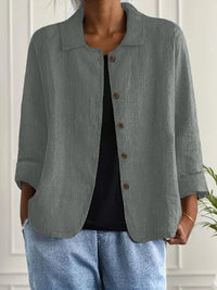 Blazer | Oversized Fit, Button Front Closure 4