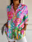 Blouse | Colorful Pattern, Flattering Silhouette 0
