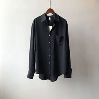Blouse | Fluid Charmeuse Drape, Lightweight Design 2