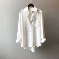 Blouse | Fluid Charmeuse Drape, Lightweight Design 3