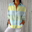 Blouse | Pastel Grid Pattern, Relaxed Silhouette 0
