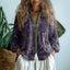 Blouse | Relaxed Fit, Lightweight Nature Print 0
