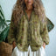 Blouse | Relaxed Fit, Lightweight Nature Print 2