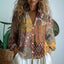 Blouse | Relaxed Fit, Lightweight Nature Print 6