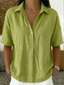 Blouse | V-Neck, Short Sleeves 6