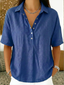 Blouse | V-Neck, Short Sleeves 7