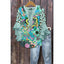 Blouse | V-Neckline, Layered Flounce Sleeves 10
