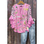 Blouse | V-Neckline, Layered Flounce Sleeves 12