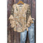 Blouse | V-Neckline, Layered Flounce Sleeves 4