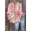 Blouse | V-Neckline, Layered Flounce Sleeves 6