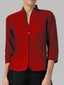 Blouse | Vintage Long Sleeves, Stand-Up Collar 0