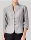 Blouse | Vintage Long Sleeves, Stand-Up Collar 1