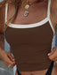 Cami Top | Vintage Style, Contrast Stripe 9