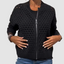 Cardigan | Hollow-Knit Design, Zipper Closure 1