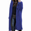 Cardigan | Hooded, Ribbed Knit Maxi Length 4