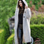 Cardigan | Hooded, Ribbed Knit Maxi Length 6