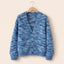 Cardigan | Open-Front, Multicolour Striped, Long Sleeve 3