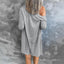 Cardigan | Open Front, Snap Button Detail, Mid-Thigh Length 3