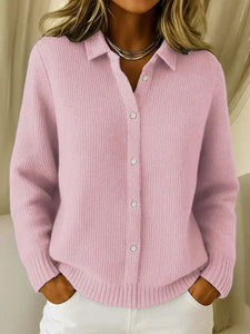 Cardigan | Textured Knit, Button Front Closure 0