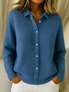 Cardigan | Textured Knit, Button Front Closure 2