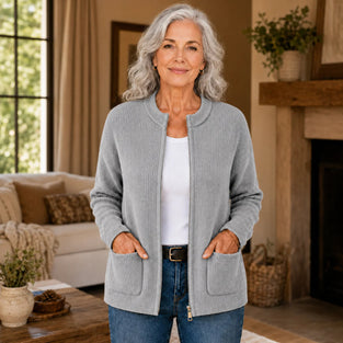 Cardigan | Timeless Knit Texture, Relaxed Silhouette 0