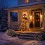 Polar Bear Cascading Christmas Light Decoration