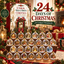 Christmas Countdown Calendar Box with 24 Ornaments