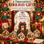 Christmas Countdown Calendar Box with 24 Ornaments