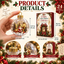 Christmas Countdown Calendar Box with 24 Ornaments
