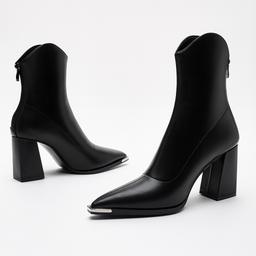 Chelsea Boots | Dark Leather, Chrome Tip 1
