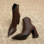Chelsea Boots | Dark Leather, Chrome Tip 9