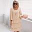 Chiffon Dress | Layered Design, Flowy Bell Sleeves 3