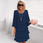 Chiffon Dress | Layered Design, Flowy Bell Sleeves 5