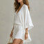 Co Ord Set | Sleeveless V-Neck Top, Drawstring Shorts 1
