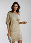 Cocktail Dress | Sequin Detailing, Sleek Silhouette 0