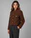 Cropped Jacket | Gold Button Detailing, Stand Collar 2