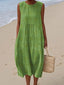 Dress | Sleeveless Design, Practical Pockets 0