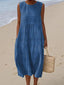 Dress | Sleeveless Design, Practical Pockets 1