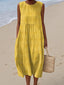 Dress | Sleeveless Design, Practical Pockets 2