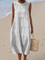 Dress | Sleeveless Design, Practical Pockets 3
